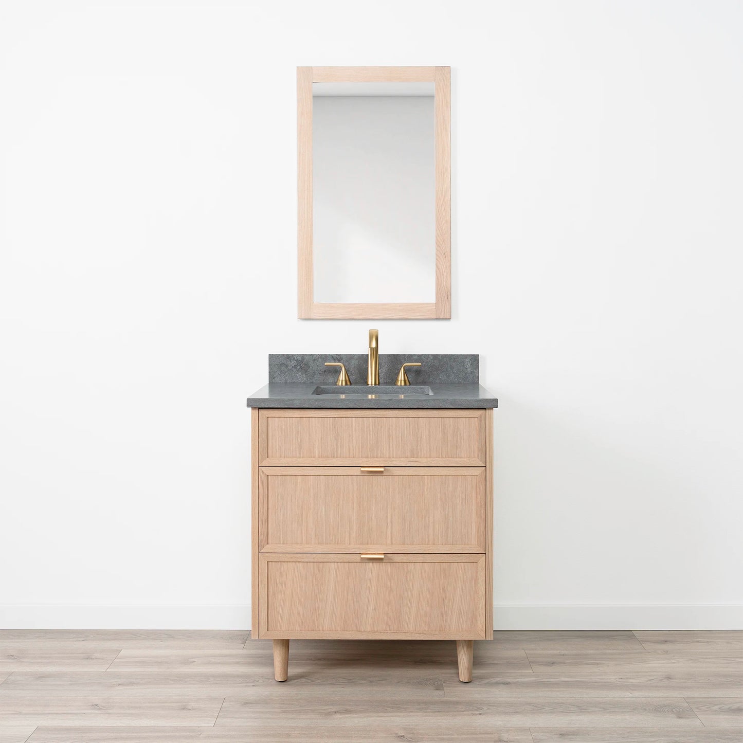 
                  
                    Cape Breton 30" White Oak Bathroom Vanity - All Drawers
                  
                