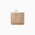 
                  
                    Cape Breton 36" White Oak Bathroom Vanity, Left Sink
                  
                