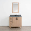
                  
                    Cape Breton 36" White Oak Bathroom Vanity, Right Sink
                  
                