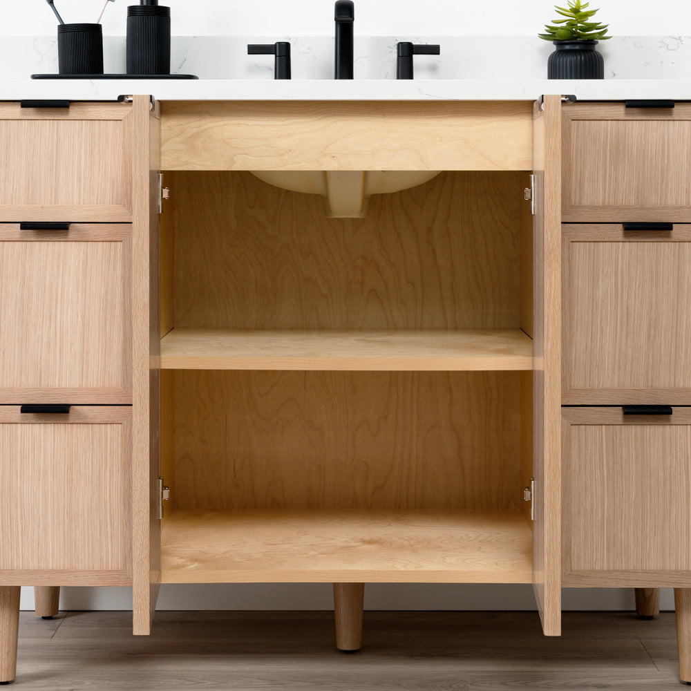 
                  
                    Cape Breton 48" White Oak Bathroom Vanity
                  
                