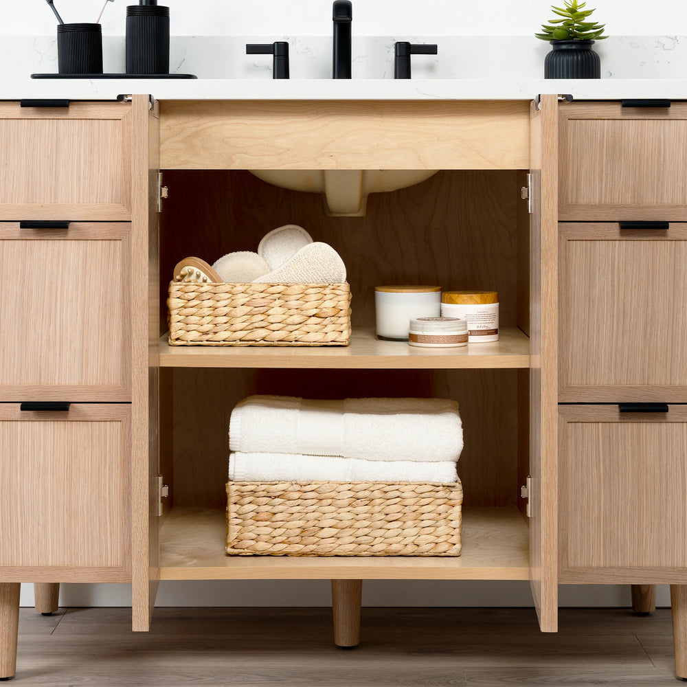 
                  
                    Cape Breton 48" White Oak Bathroom Vanity
                  
                