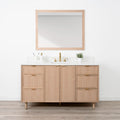 
                  
                    Cape Breton 60" White Oak Bathroom Vanity
                  
                