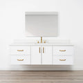 
                  
                    Cape Breton SLIM 72" Wall Mount Satin White Bathroom Vanity Teodor Bathroom Vanity Canada
                  
                