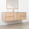 
                  
                    Cape Breton 72" Wall Mount White Oak Bathroom Vanity
                  
                