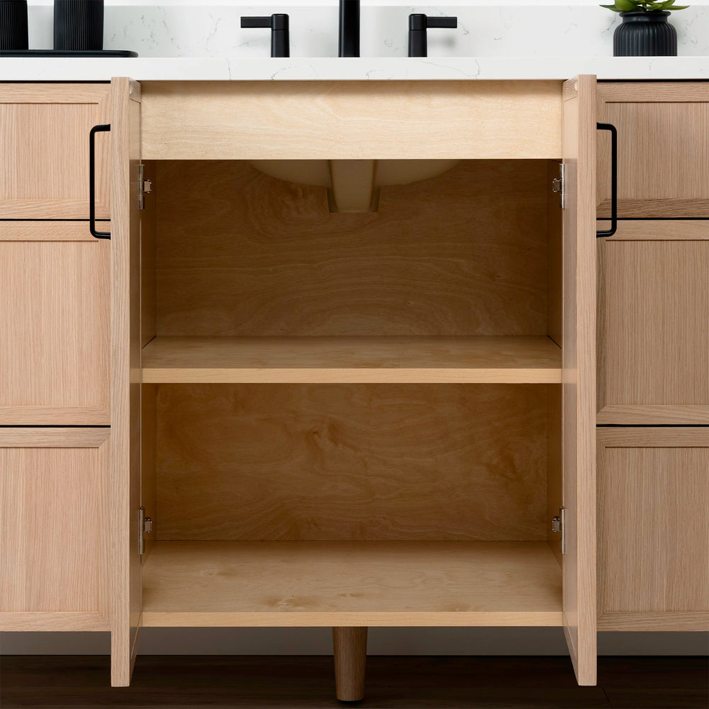 
                  
                    Cape Breton 72" White Oak Bathroom Vanity
                  
                