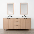 
                  
                    Cape Breton 72" White Oak Bathroom Vanity, Double Sink
                  
                