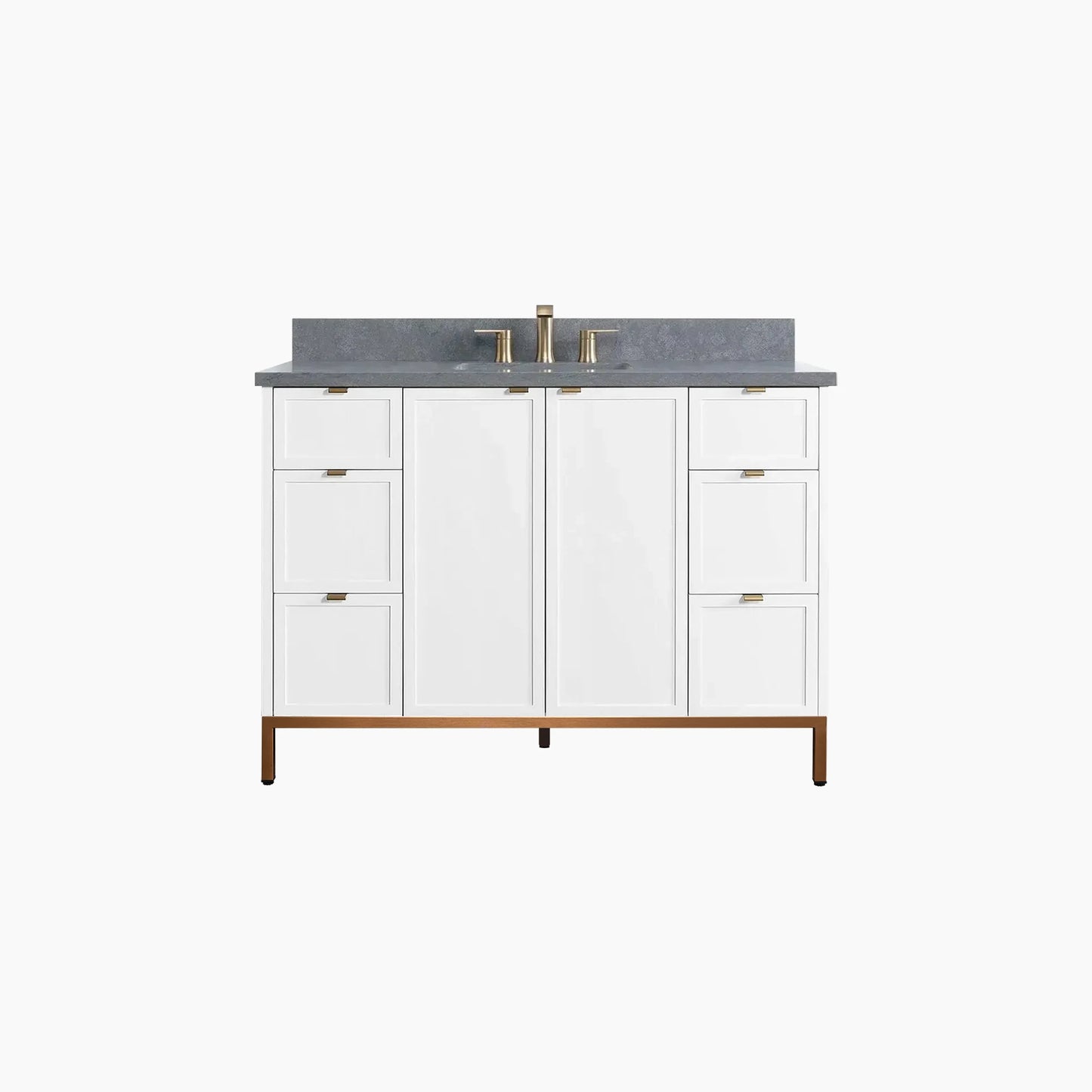 
                  
                    Cape Breton 48" Satin White Bathroom Vanity
                  
                