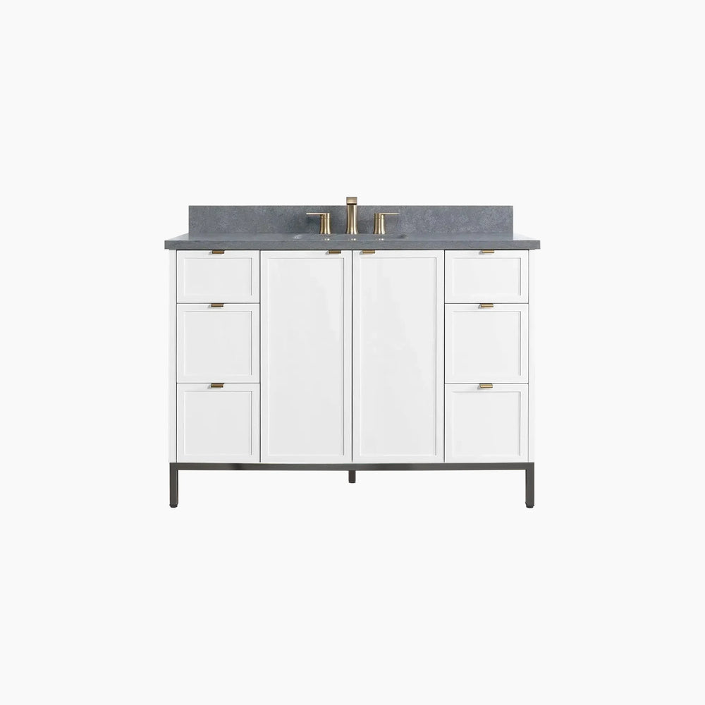 
                  
                    Cape Breton 48" Satin White Bathroom Vanity
                  
                
