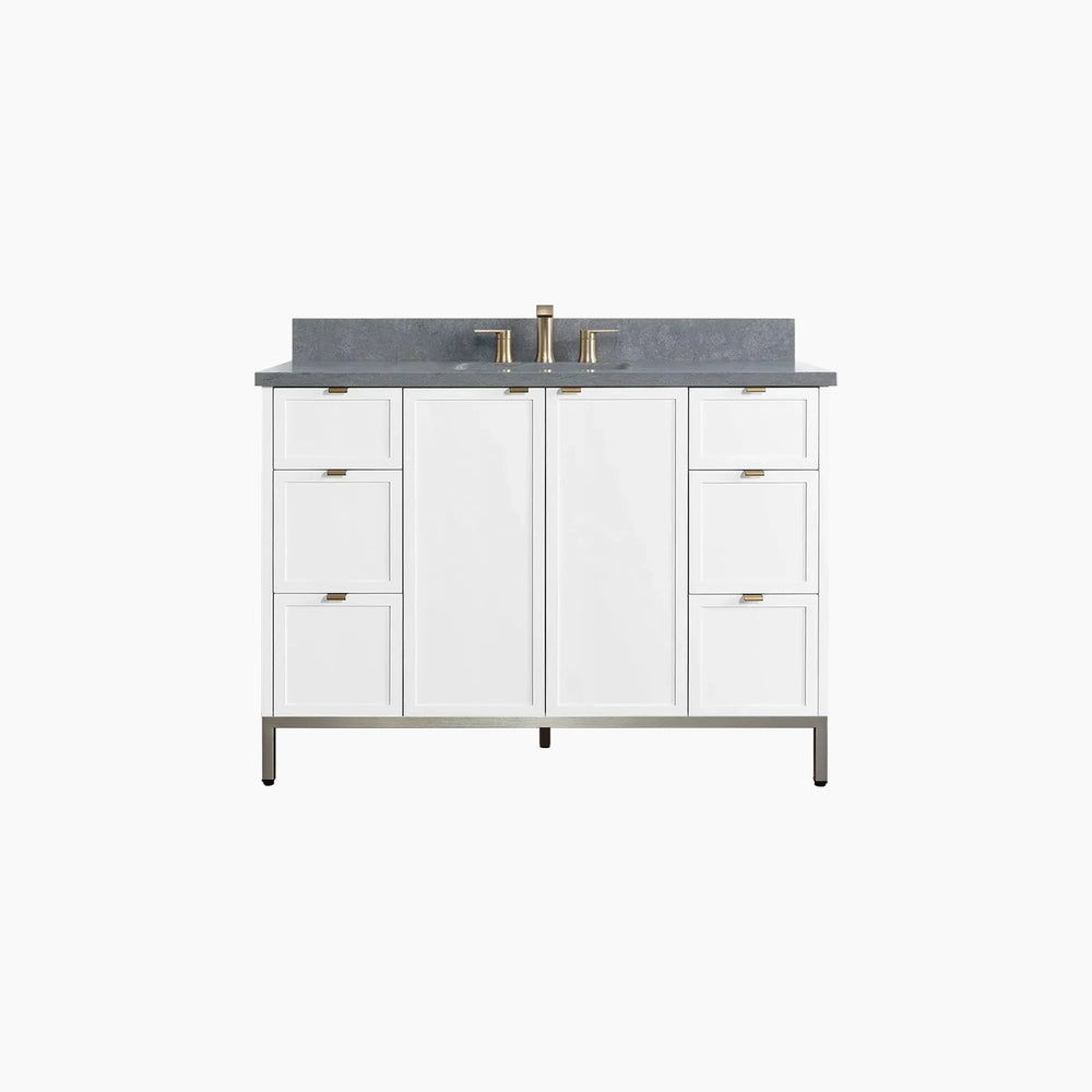 
                  
                    Cape Breton 48" Satin White Bathroom Vanity
                  
                
