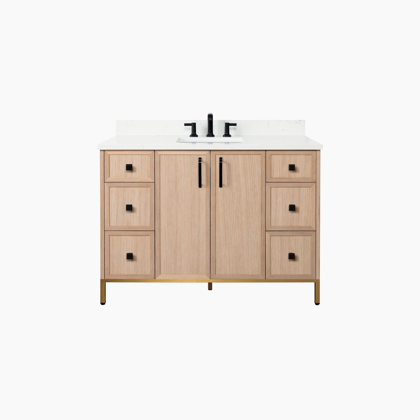 
                  
                    Cape Breton 48" White Oak Bathroom Vanity
                  
                