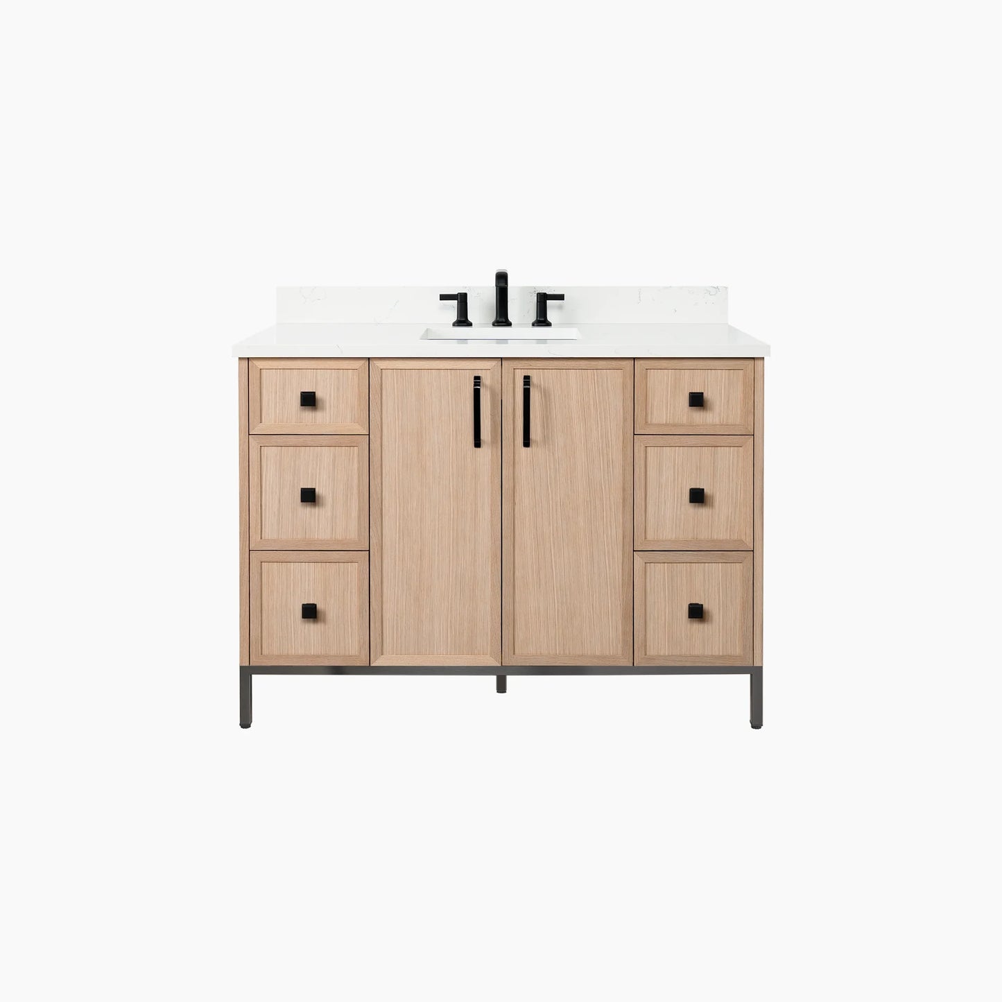
                  
                    Cape Breton 48" White Oak Bathroom Vanity
                  
                
