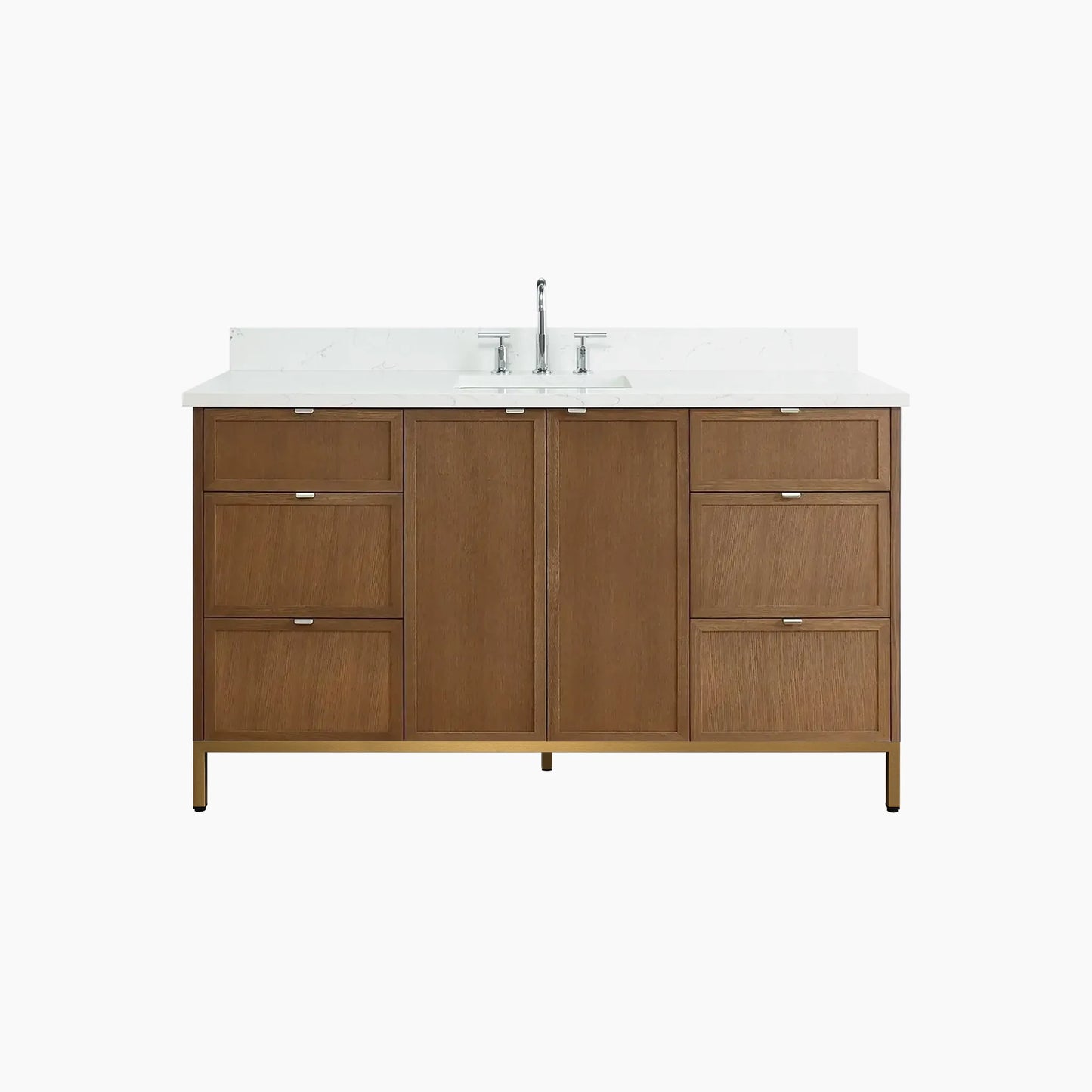 
                  
                    Cape Breton 60" Mid Century Oak Bathroom Vanity
                  
                