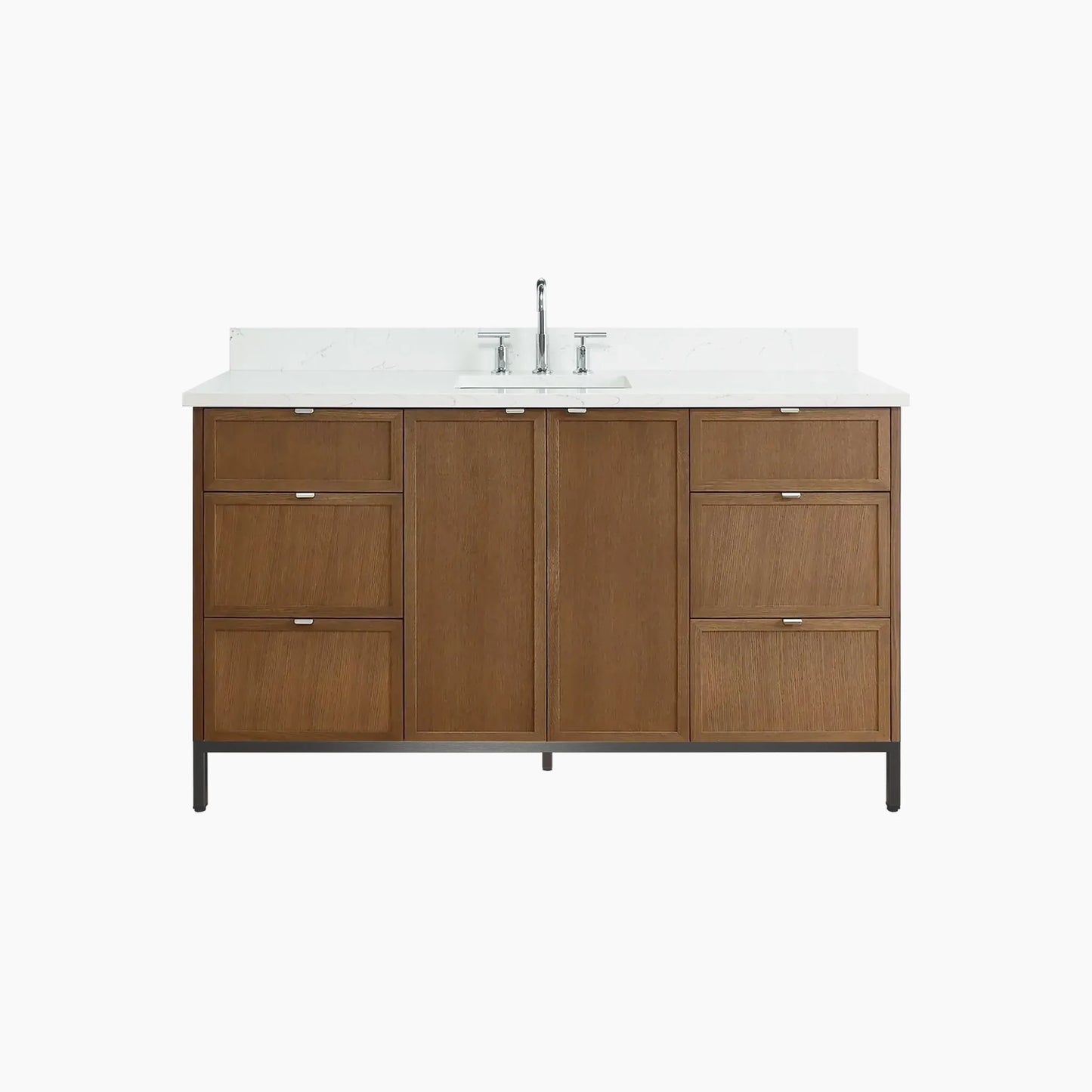 
                  
                    Cape Breton 60" Mid Century Oak Bathroom Vanity
                  
                