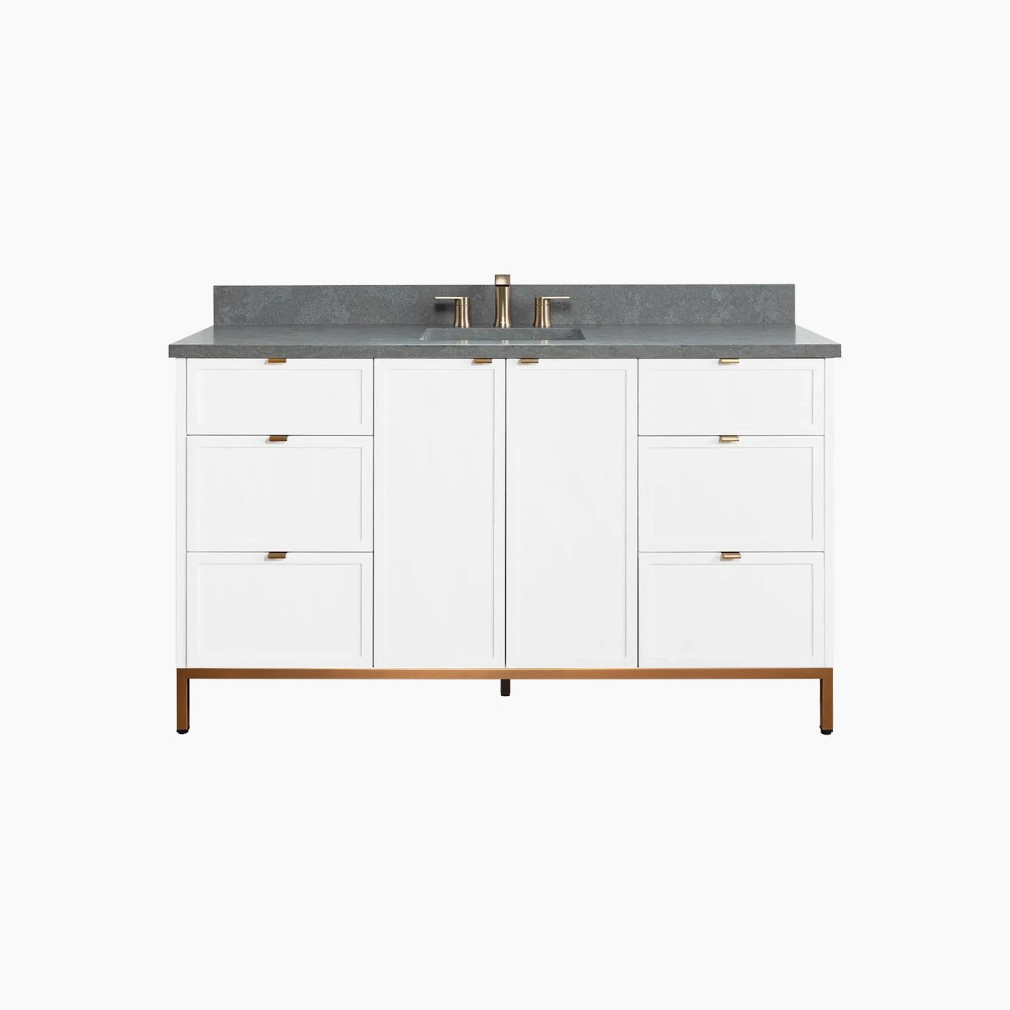 
                  
                    Cape Breton 60" Satin White Bathroom Vanity
                  
                