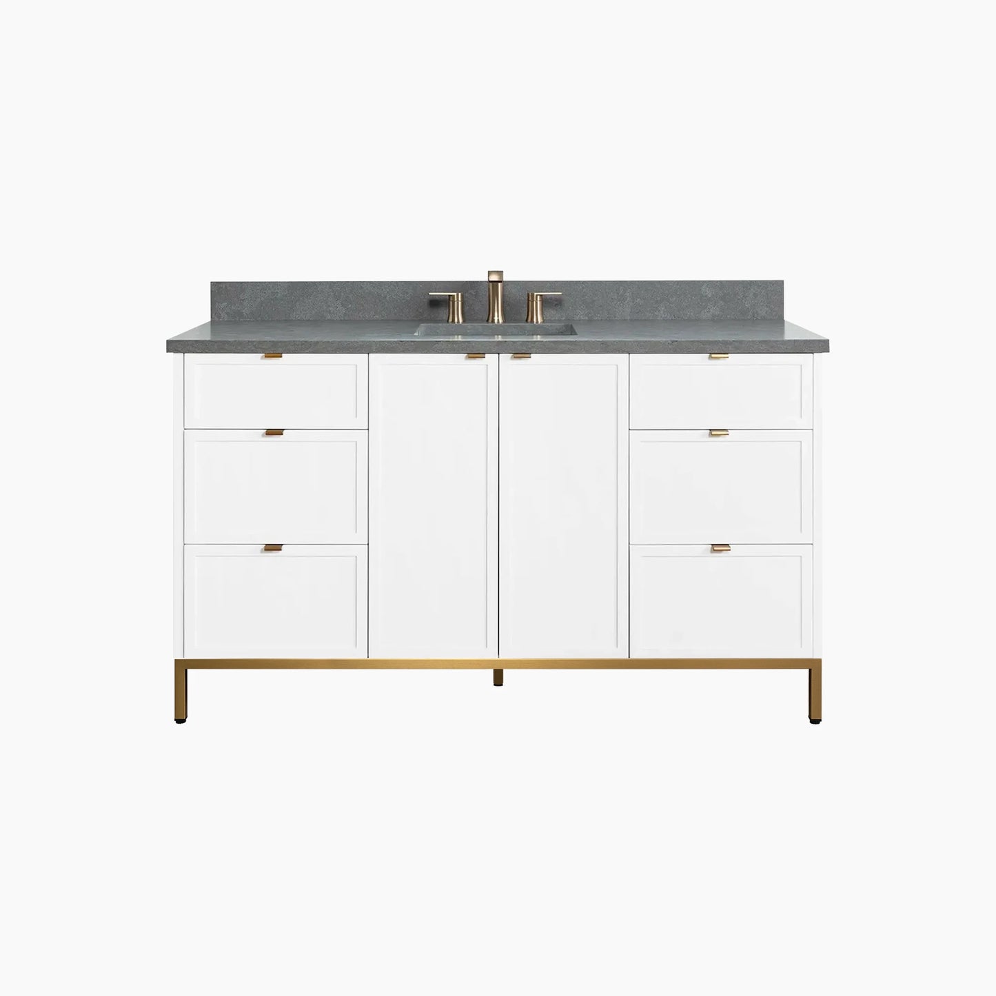
                  
                    Cape Breton 60" Satin White Bathroom Vanity
                  
                