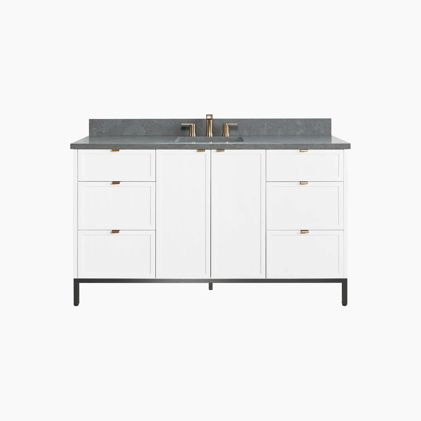 
                  
                    Cape Breton 60" Satin White Bathroom Vanity
                  
                