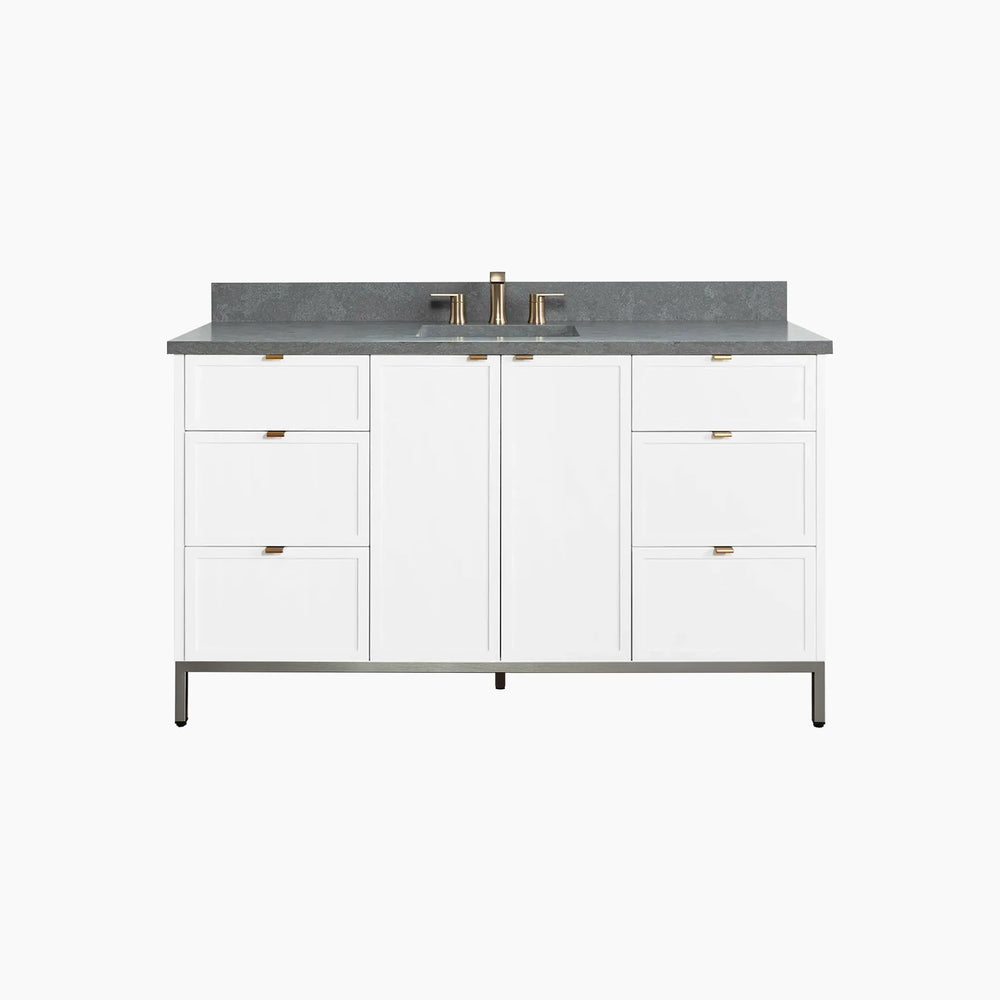 
                  
                    Cape Breton 60" Satin White Bathroom Vanity
                  
                