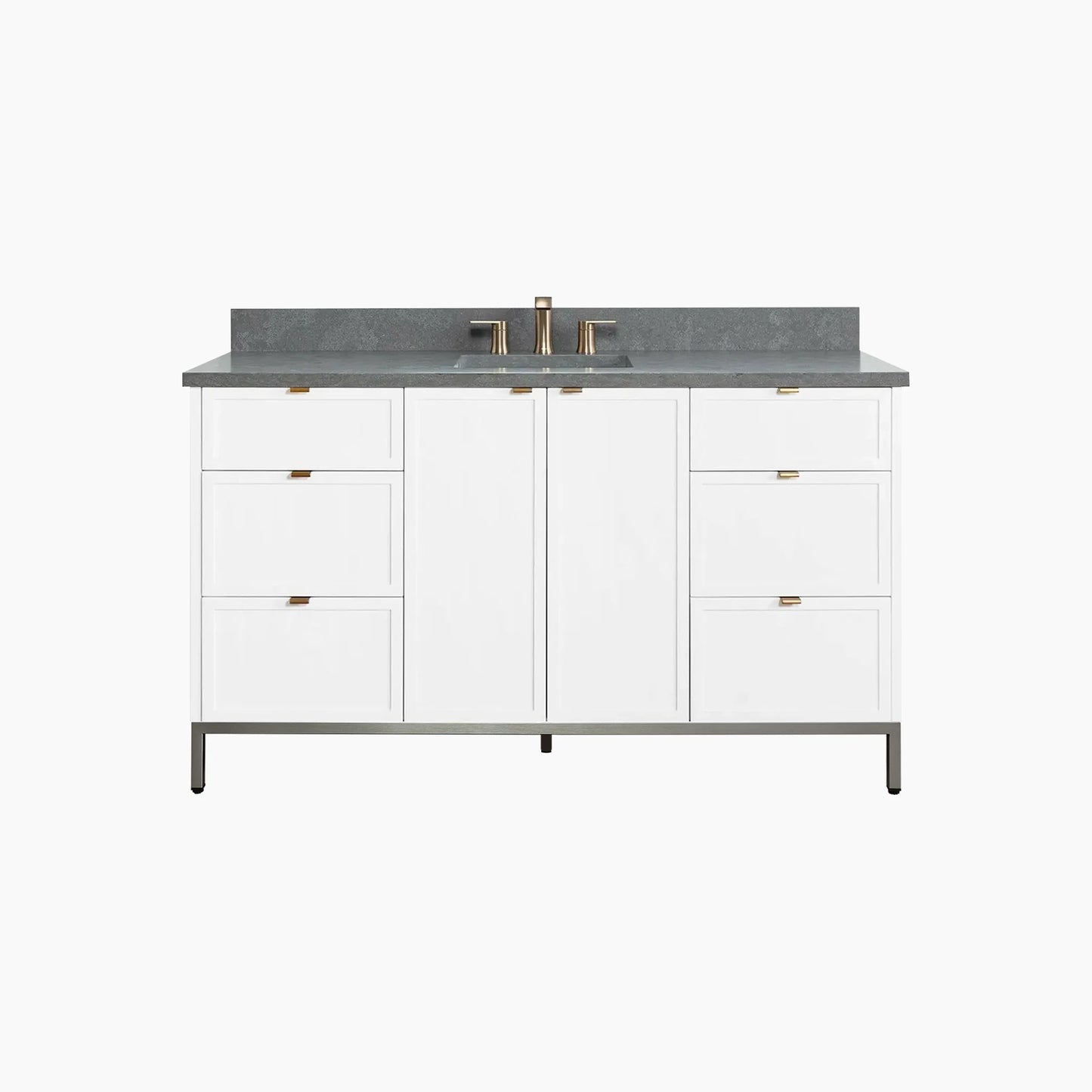 
                  
                    Cape Breton 60" Satin White Bathroom Vanity
                  
                