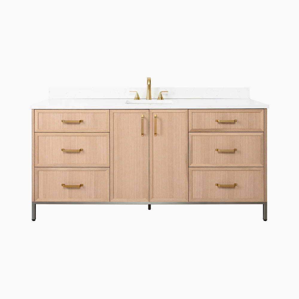 
                  
                    Cape Breton 72" White Oak Bathroom Vanity
                  
                