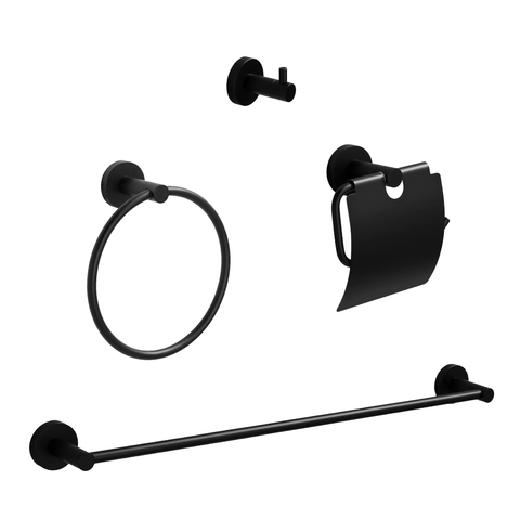 Capri 4-Piece Bathroom Accessory Set