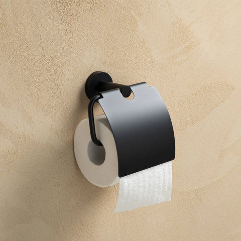 Capri Toilet Paper Holder w/ Cover