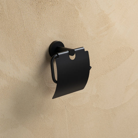 Capri Toilet Paper Holder w/ Cover