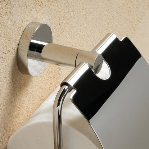 Capri Toilet Paper Holder w/ Cover
