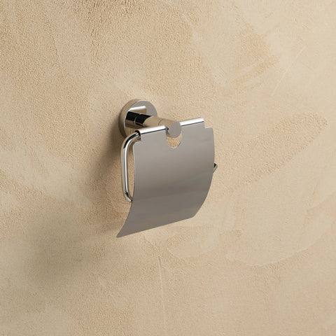 Capri Toilet Paper Holder w/ Cover