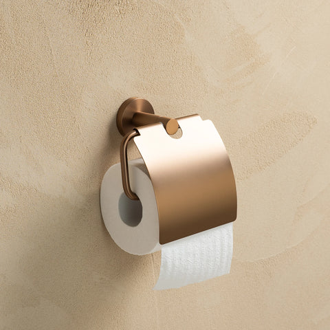 Capri Toilet Paper Holder w/ Cover