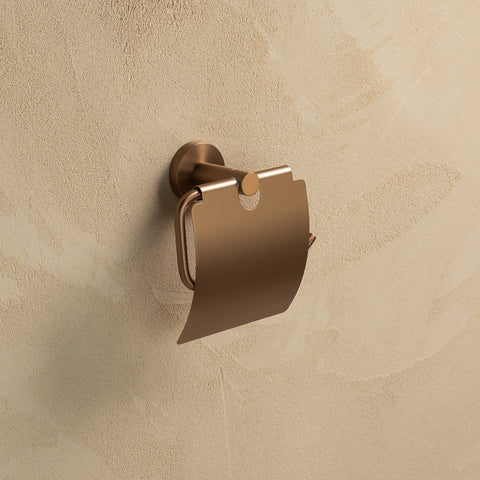 Capri Toilet Paper Holder w/ Cover