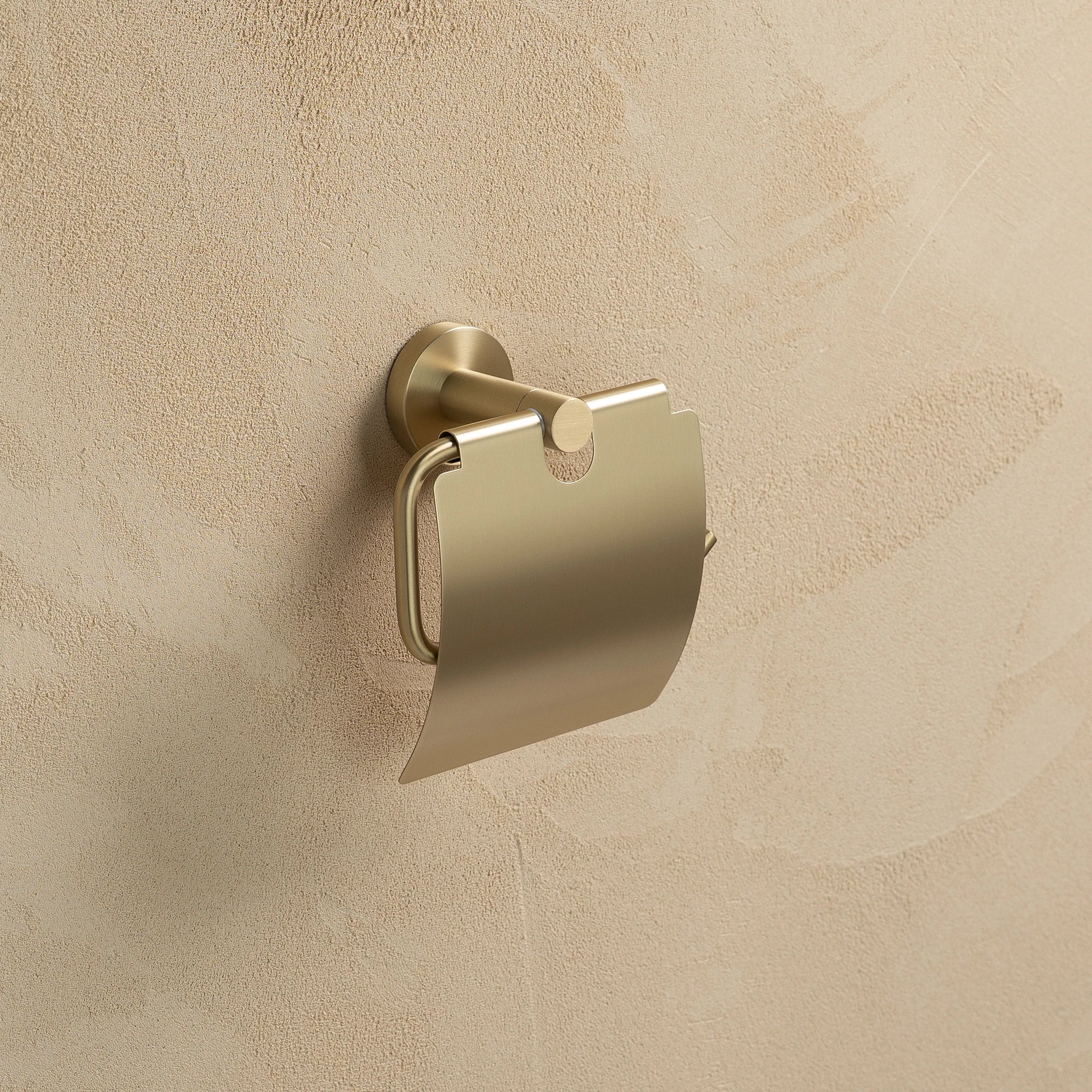 Capri Toilet Paper Holder w/ Cover