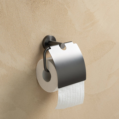 Capri Toilet Paper Holder w/ Cover