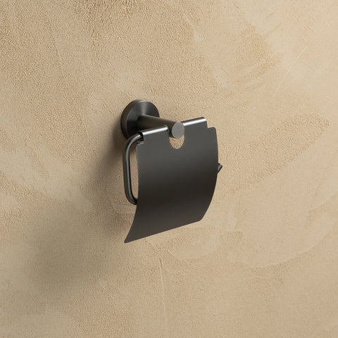 Capri Toilet Paper Holder w/ Cover