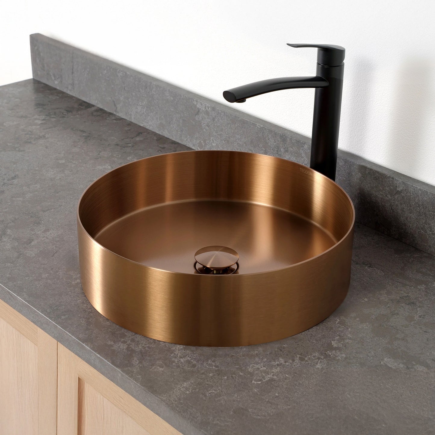 
                  
                    Round Stainless Steel Vessel Sink
                  
                