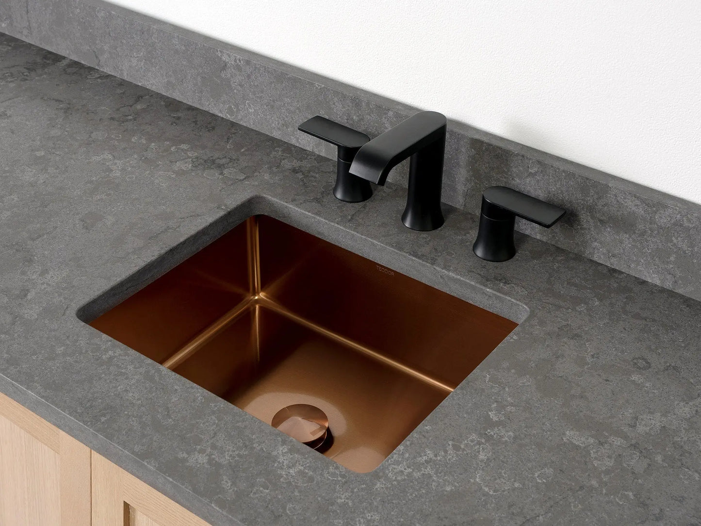 
                  
                    SLIM Rectangular Stainless Steel Undermount Sink Teodor Extra Bathroom Vanity Canada
                  
                