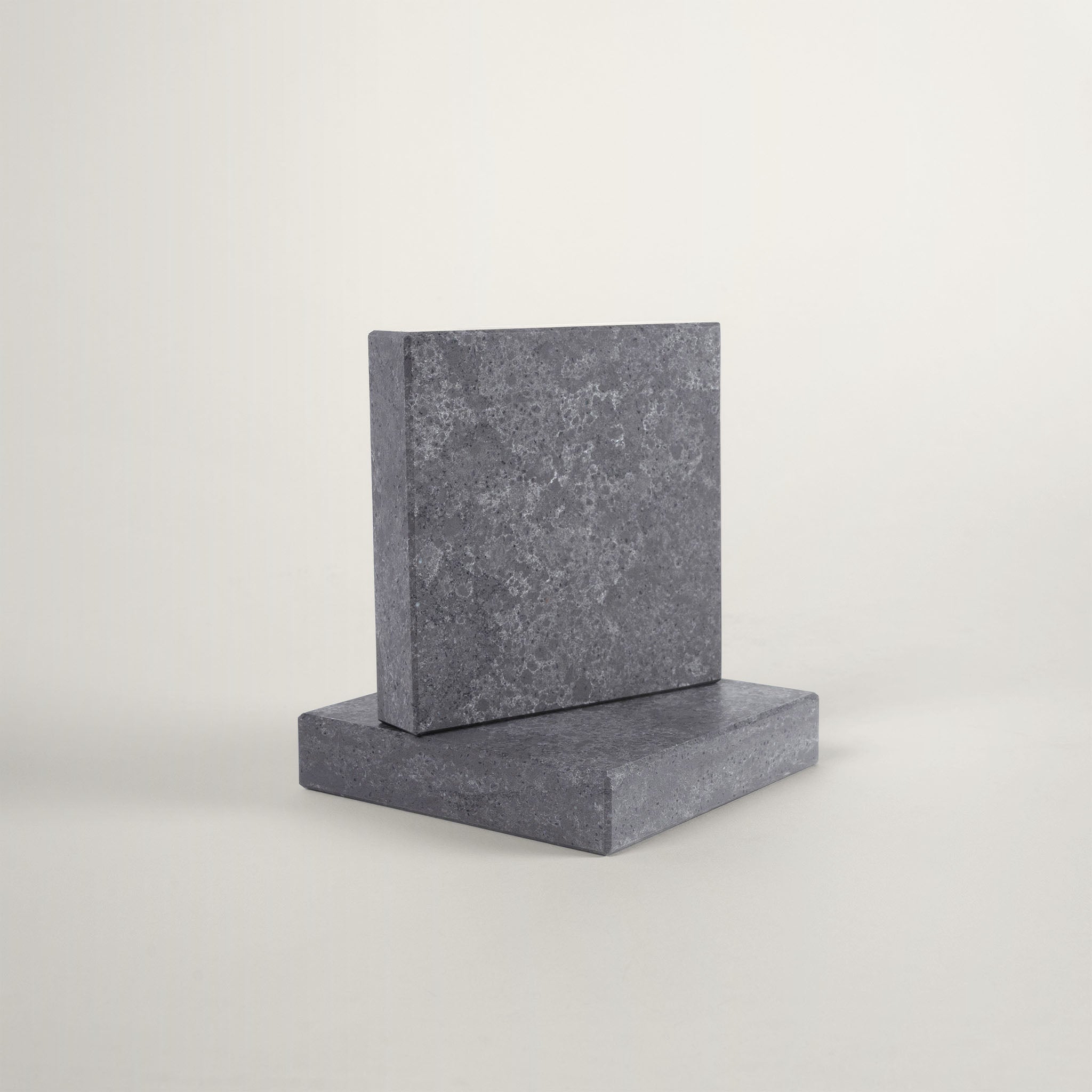Concrete Grey Quartz Stone Swatch