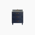 
                  
                    Davenport SLIM 30" Pacific Blue Bathroom Vanity - All Drawers Teodor Bathroom Vanity Canada
                  
                