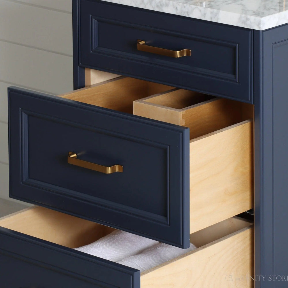 
                  
                    Davenport 24" Pacific Blue Bathroom Vanity - All Drawers
                  
                