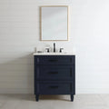 
                  
                    Davenport SLIM 30" Pacific Blue Bathroom Vanity - All Drawers Teodor Bathroom Vanity Canada
                  
                
