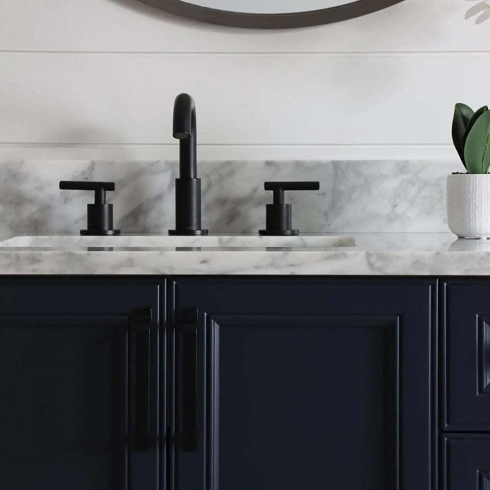 
                  
                    Davenport 36" Pacific Blue Bathroom Vanity, Left Sink
                  
                