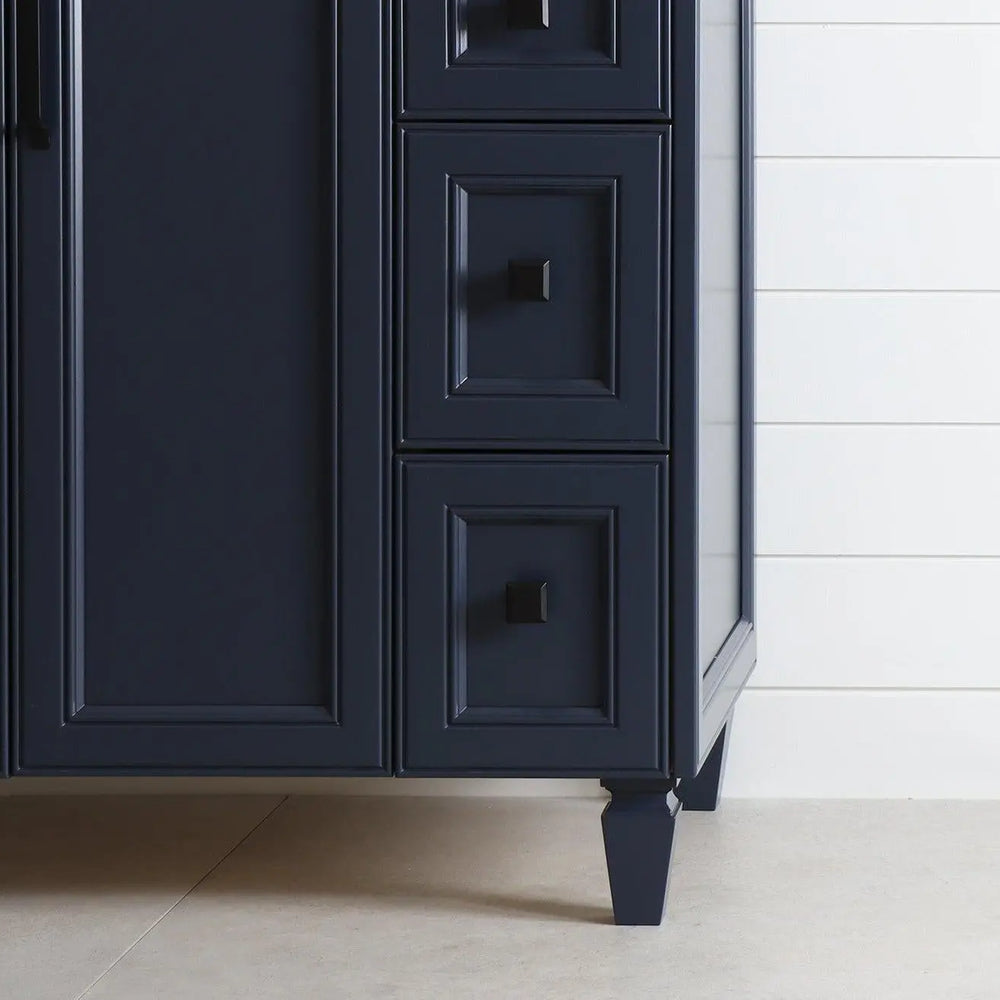 
                  
                    Davenport 36" Pacific Blue Bathroom Vanity, Left Sink
                  
                
