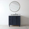 
                  
                    Davenport SLIM 36" Pacific Blue Bathroom Vanity, Right Sink Teodor Bathroom Vanity Canada
                  
                