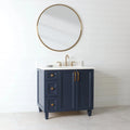 
                  
                    Davenport SLIM 36" Pacific Blue Bathroom Vanity, Right Sink Teodor Bathroom Vanity Canada
                  
                