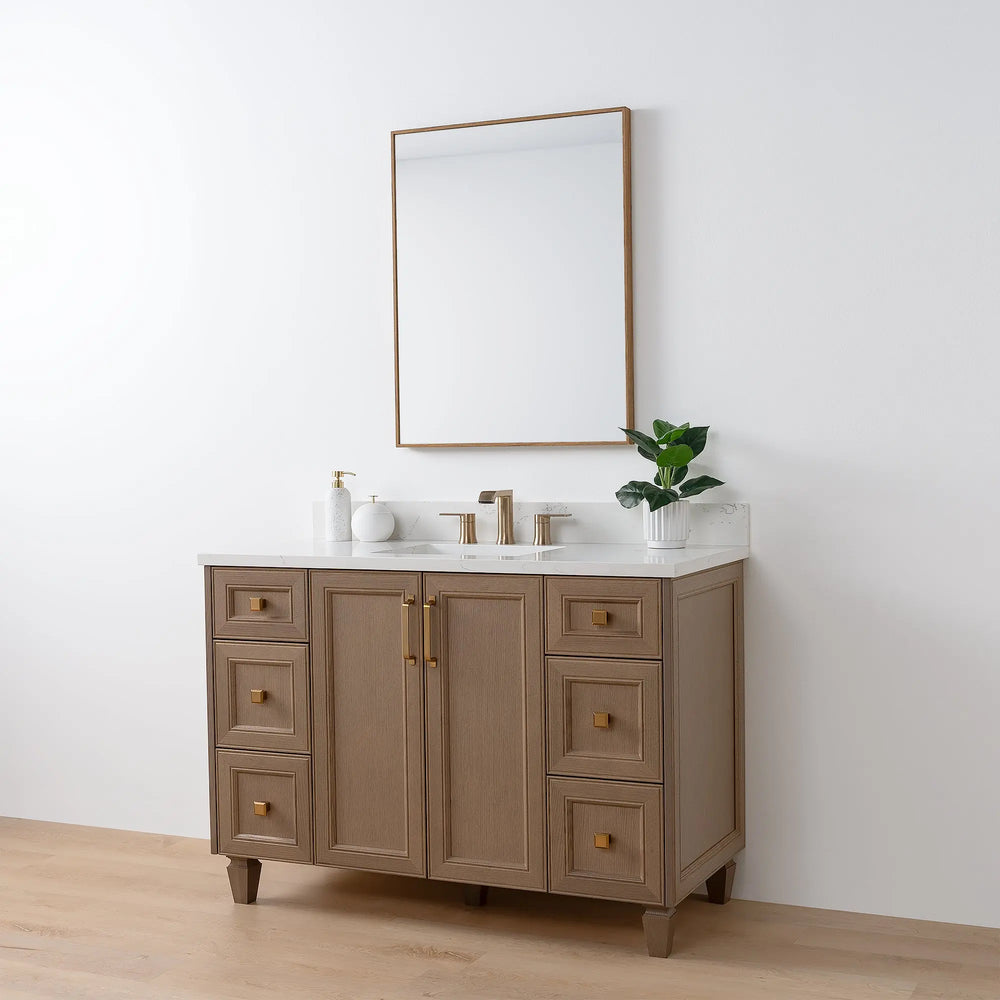 
                  
                    Davenport 48", Teodor® Almond Coast Vanity Teodor Bathroom VanityCanada
                  
                