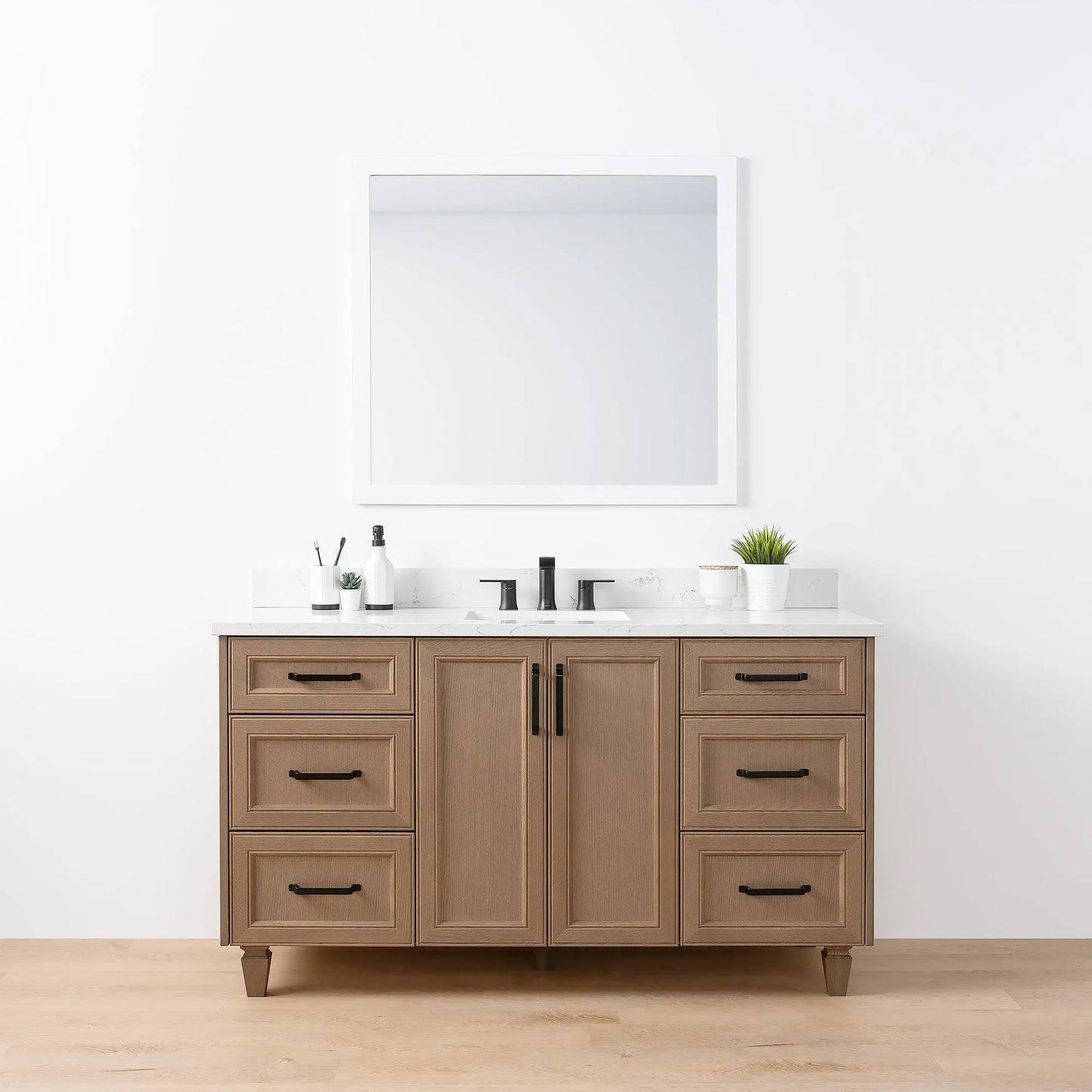 Davenport 60", Teodor® Almond Coast Vanity Teodor Bathroom VanityCanada