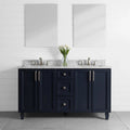 
                  
                    Davenport 60", Teodor® Pacific Blue Vanity, Double Sink Teodor Bathroom VanityCanada
                  
                