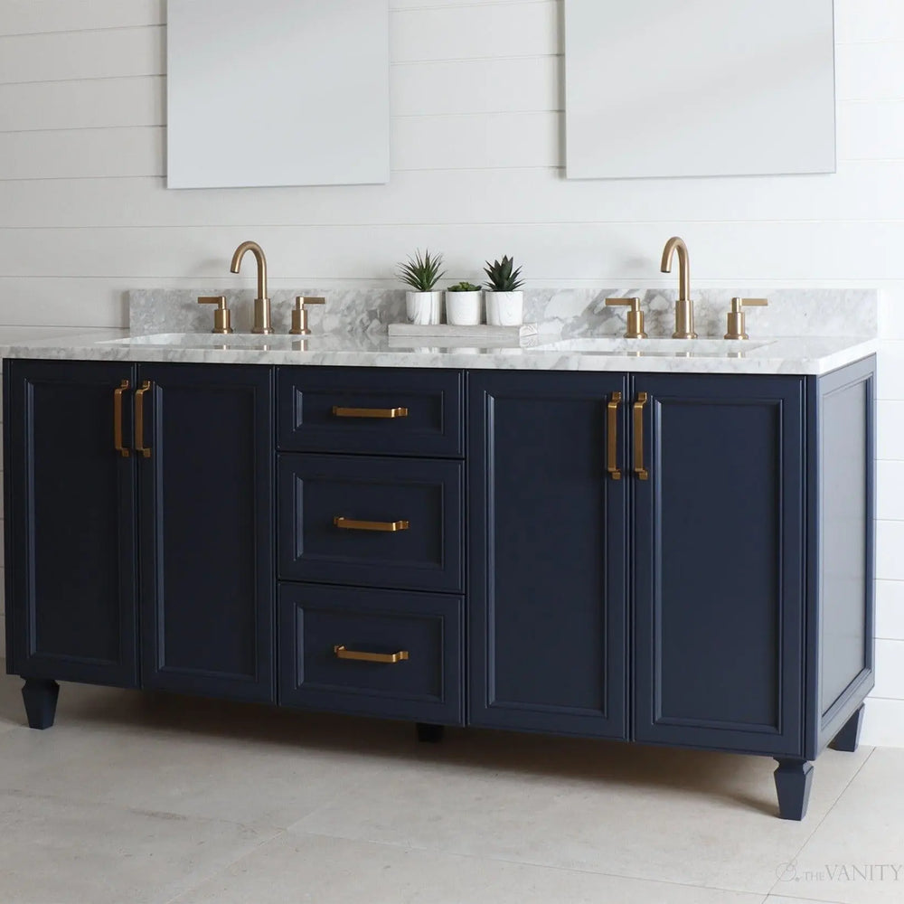 
                  
                    Davenport 72" Pacific Blue Bathroom Vanity, Double Sink
                  
                
