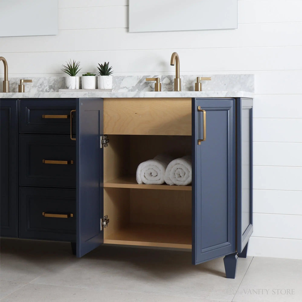 
                  
                    Davenport 72" Pacific Blue Bathroom Vanity, Double Sink
                  
                