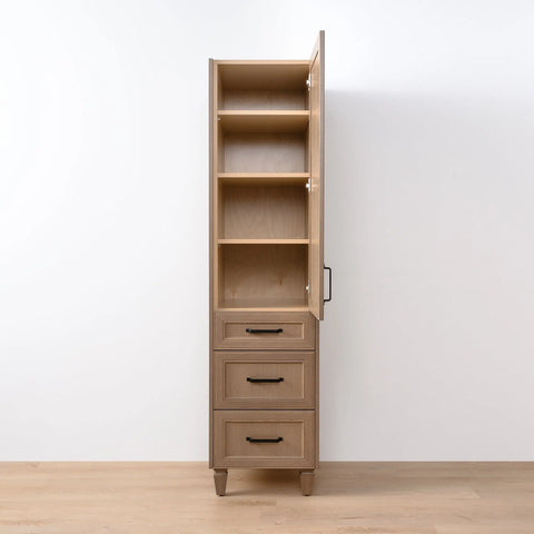 Davenport, Teodor® Almond Coast Linen Cabinet Teodor Bathroom VanityCanada