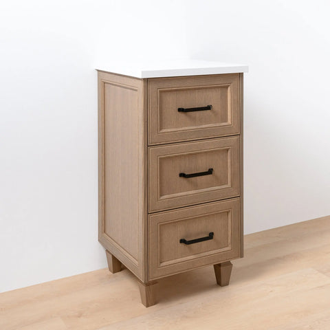 Davenport, Teodor® Almond Coast Storage Cabinet Teodor Bathroom VanityCanada